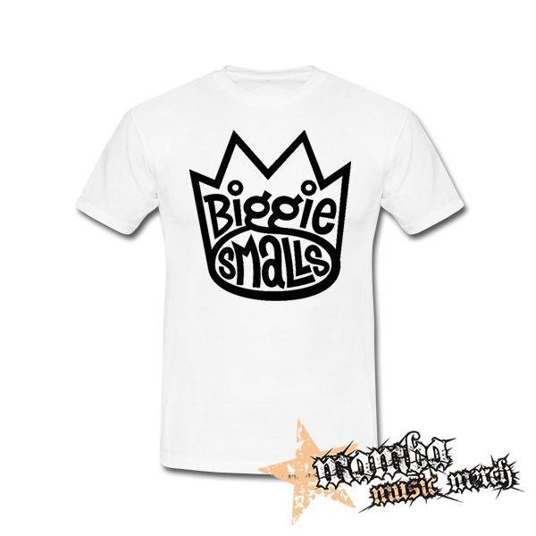BIGGIE SMALLS - Logo - biele detské tričko