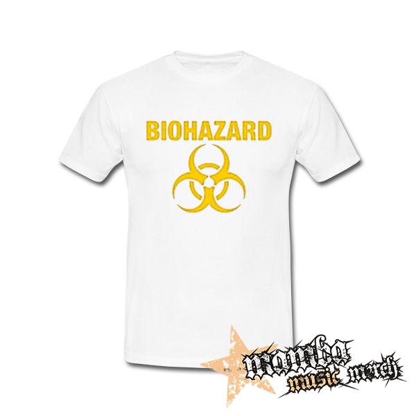 BIOHAZARD - Yellow Logo Crest - biele detské tričko
