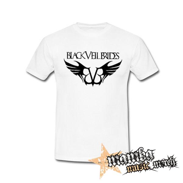 BLACK VEIL BRIDES - Wings Logo - biele detské tričko