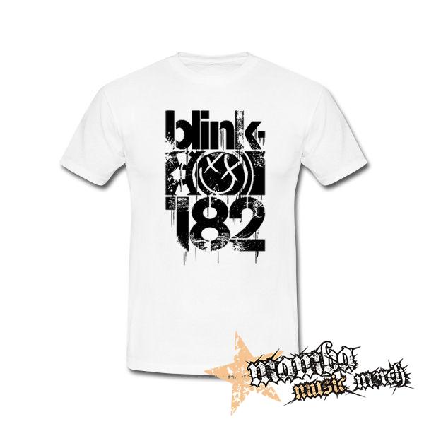 BLINK 182 - Three Bars - biele detské tričko