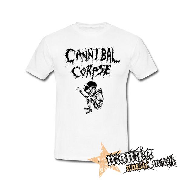CANNIBAL CORPSE - Butchered Skeleton - biele detské tričko