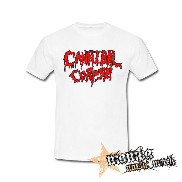 CANNIBAL CORPSE - Old School Bloody Logo - biele detské tričko