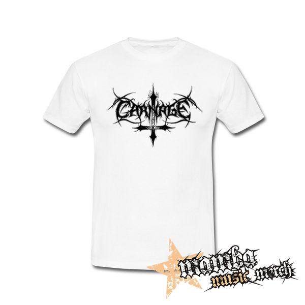 CARNAGE - Old School Logo - biele detské tričko