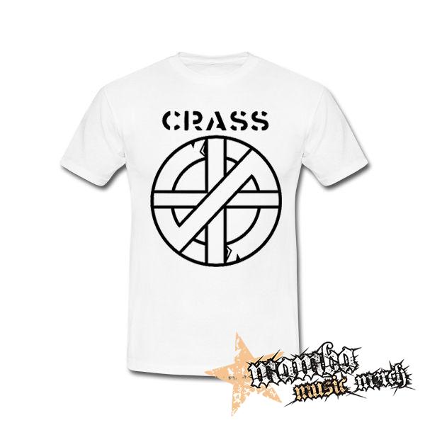 CRASS - Logo And Symbol Crest - biele detské tričko