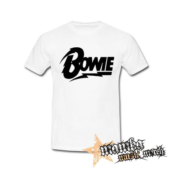 DAVID BOWIE - Logo - biele detské tričko