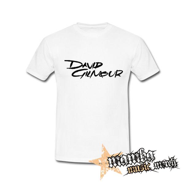 DAVID GILMOUR - Logo - biele detské tričko