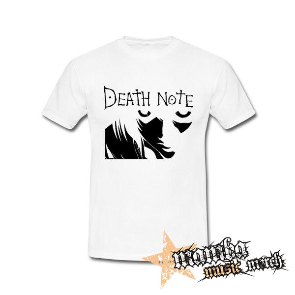 DEATH NOTE - Logo And Portrait - biele detské tričko