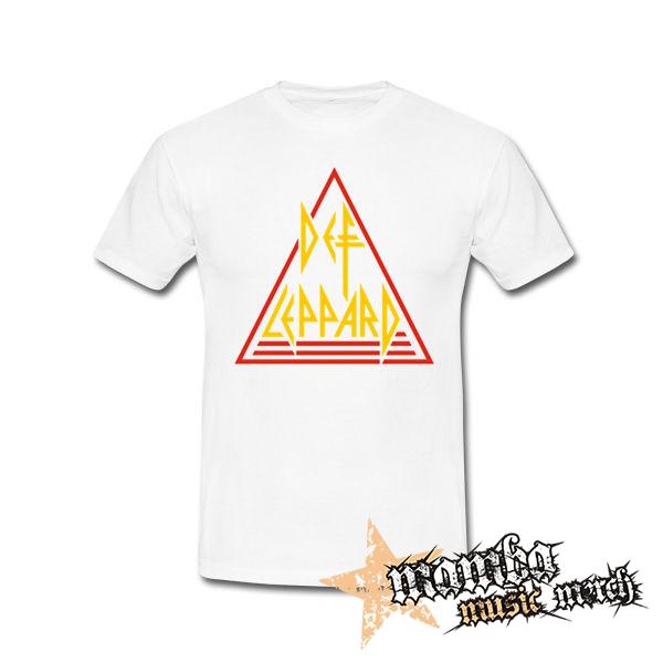 DEF LEPPARD - Color Logo - biele detské tričko