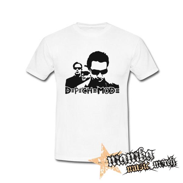 DEPECHE MODE - Logo & Band - biele detské tričko