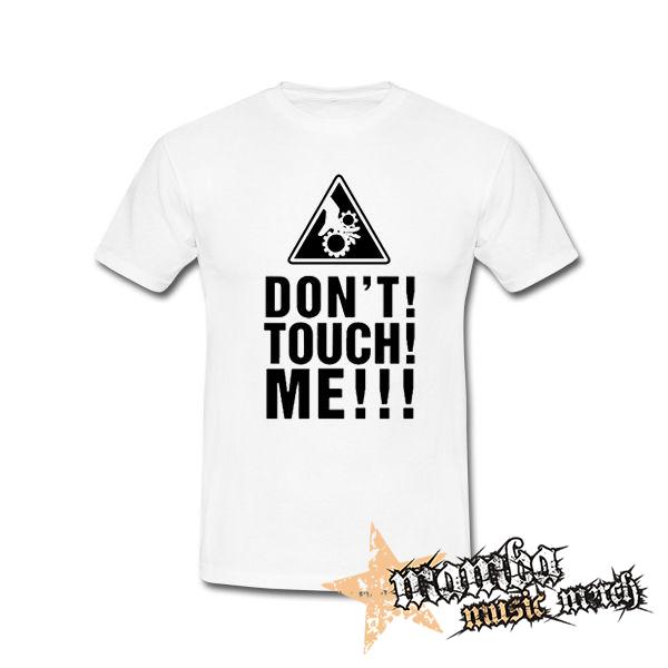 DON'T TOUCH ME - biele detské tričko