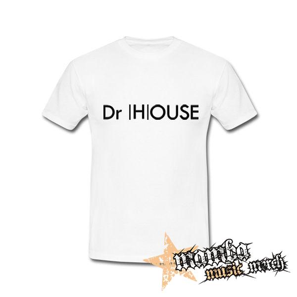 DR HOUSE - Logo - biele detské tričko