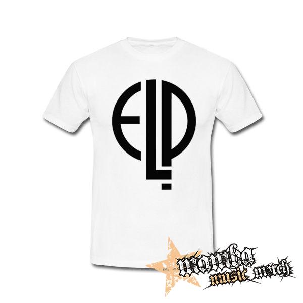 EMERSON, LAKE & PALMER - Logo Crest - biele detské tričko