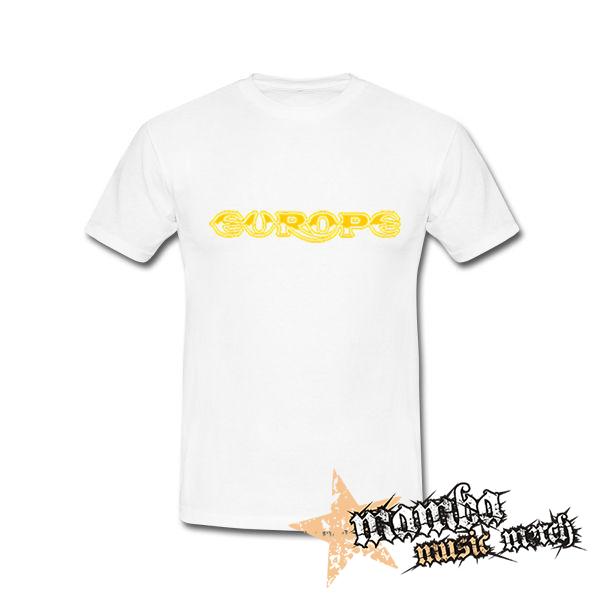 EUROPE - Logo Yellow - biele detské tričko