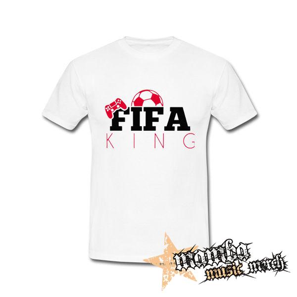 FIFA KING - biele detské tričko