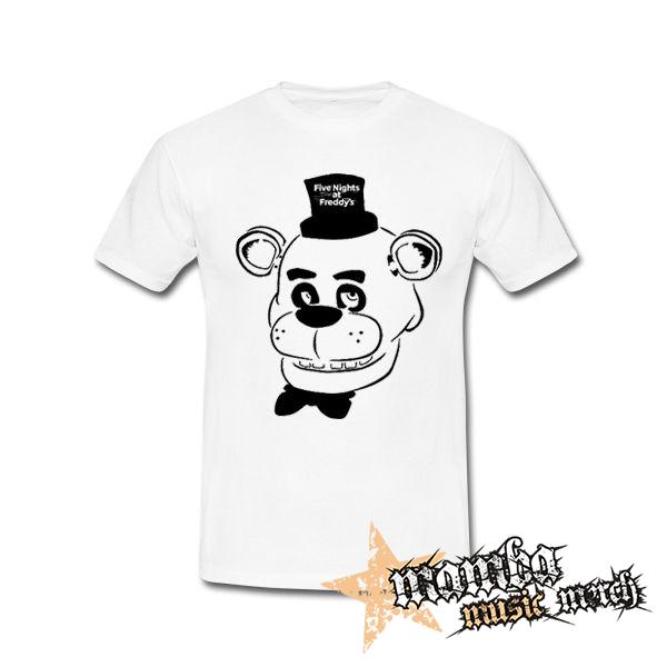 FIVE NIGHTS AT FREDDY´ S - Freddy Fazbear - biele detské tričko