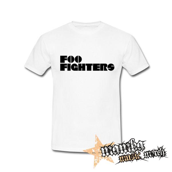 FOO FIGHTERS - Logo Present - biele detské tričko