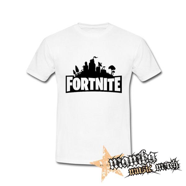 FORTNITE - Logo - biele detské tričko