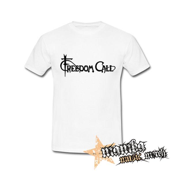 FREEDOM CALL - Logo - biele detské tričko