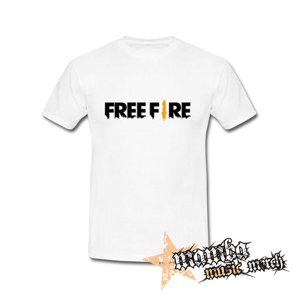 GARENA FREE FIRE - Logo - biele detské tričko