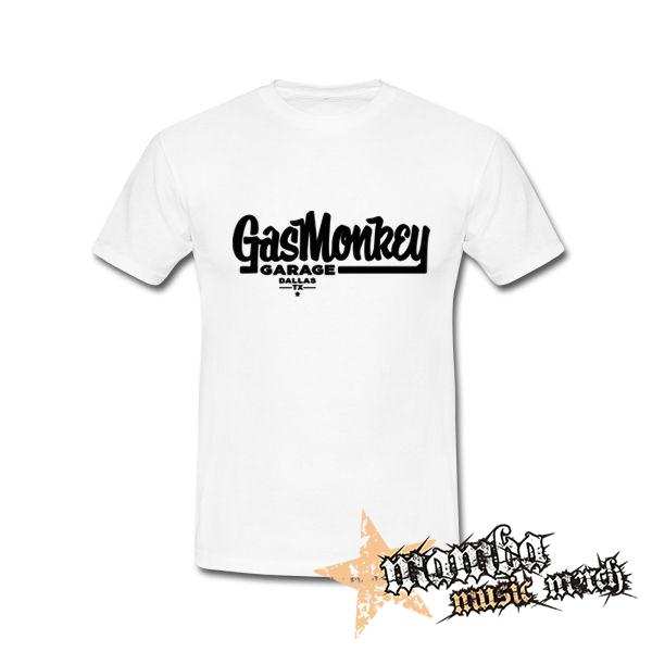 GAS MONKEY GARAGE - Logo - biele detské tričko