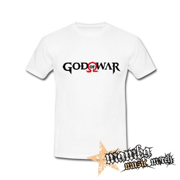 GOD OF WAR - Logo - biele detské tričko