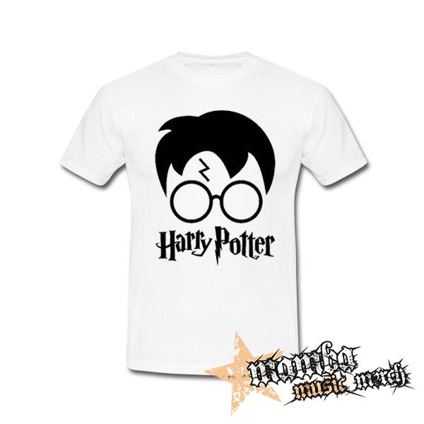 HARRY POTTER - Glasses Bold Crest With Logo - biele detské tričko