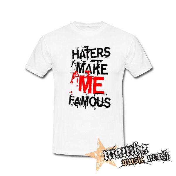 HATERS MAKE ME FAMOUS - biele detské tričko