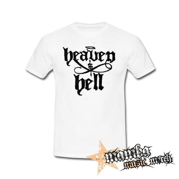 HEAVEN & HELL - Logo - biele detské tričko