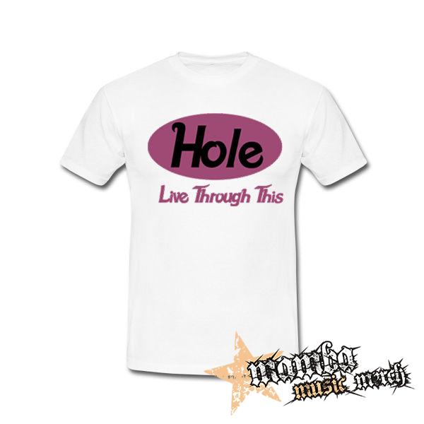 HOLE - Live Through This - biele detské tričko