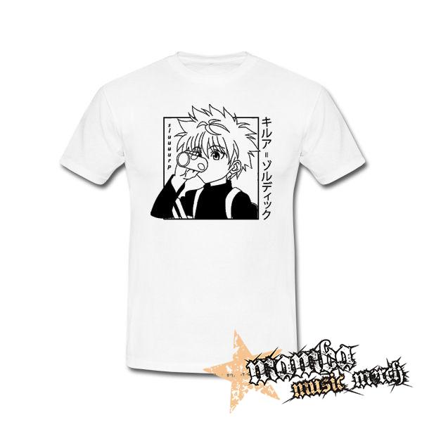 HUNTER X - Killue Manga Anime Portrait - biele detské tričko
