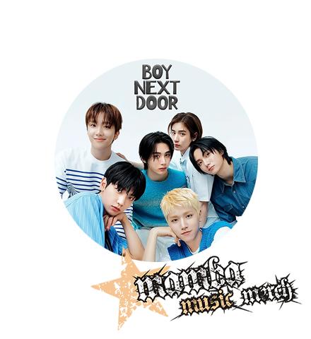 Podložka pod myš BOYNEXTDOOR - Band Poster Motive 1 - okrúhla