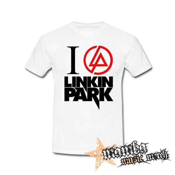 I LOVE LINKIN PARK - Crest Motive - biele detské tričko