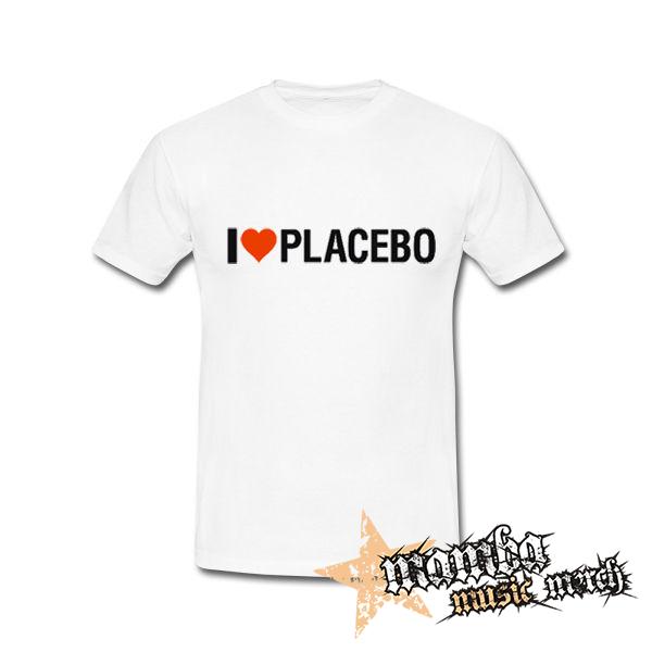 I LOVE PLACEBO - biele detské tričko