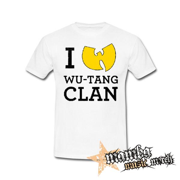 I LOVE WU TANG - biele detské tričko