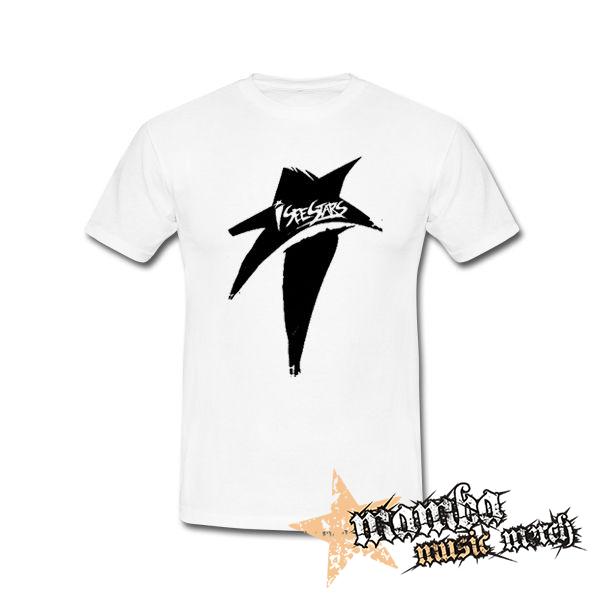I SEE STARS - White Star - biele detské tričko