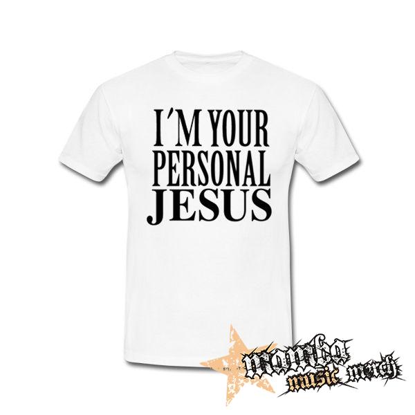 I´M YOUR PERSONAL JESUS - biele detské tričko