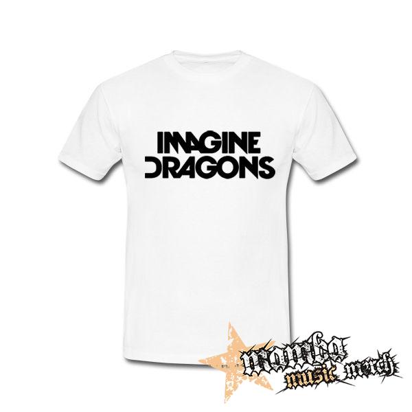 IMAGINE DRAGONS - Logo - biele detské tričko