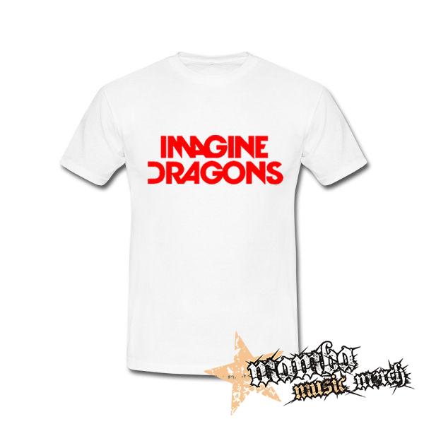 IMAGINE DRAGONS - Logo Red - biele detské tričko