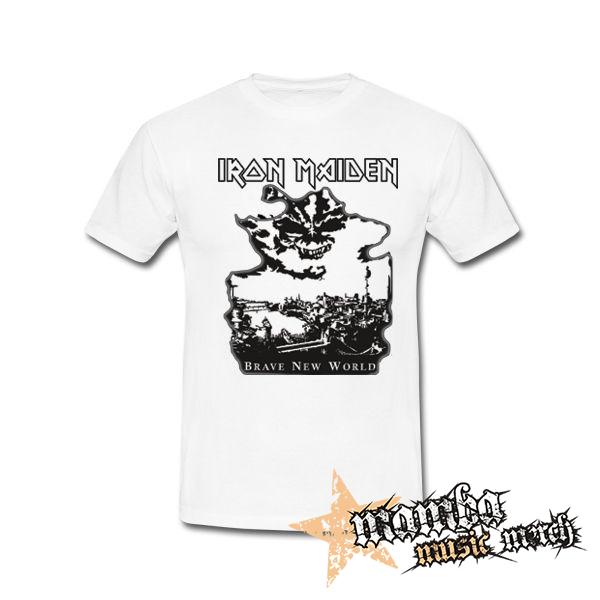 IRON MAIDEN - Brave New World - biele detské tričko