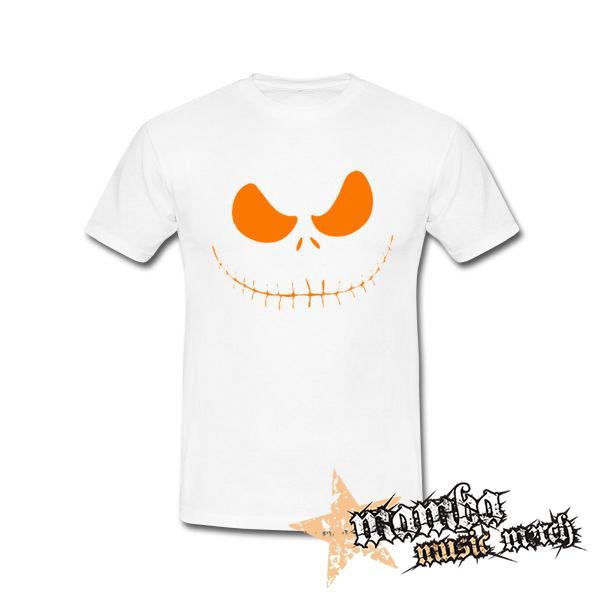 JACK SKELLINGTON - Orange Smile - biele detské tričko