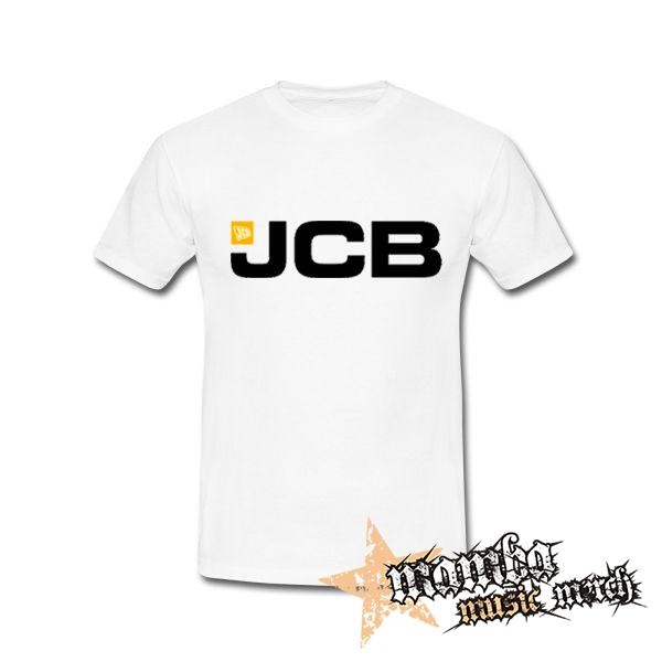 JCB - Logo - biele detské tričko