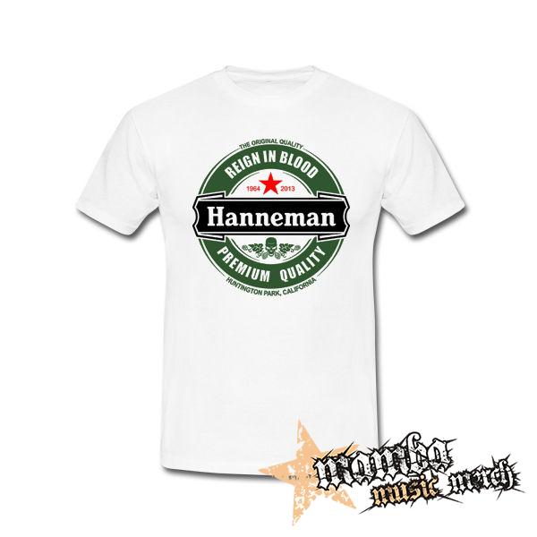 JEFF HANNEMAN - Hanneman Badge Trace - biele detské tričko