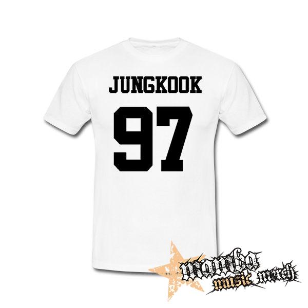 JUNGKOOK - 97 - biele detské tričko