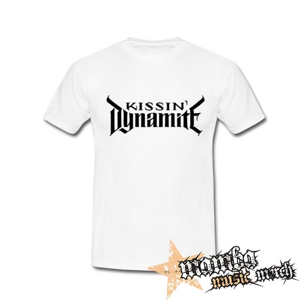 KISSIN DYNAMITE - Logo Band - biele detské tričko