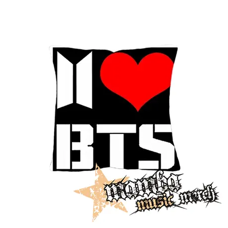 I LOVE BTS - vankúš