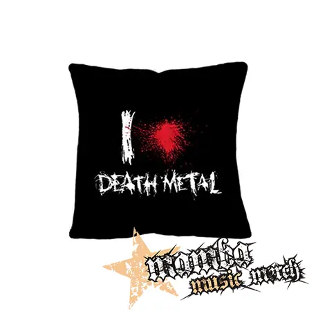 I LOVE DEATH METAL - vankúš