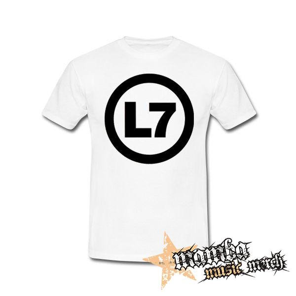L7 - Logo Band - biele detské tričko