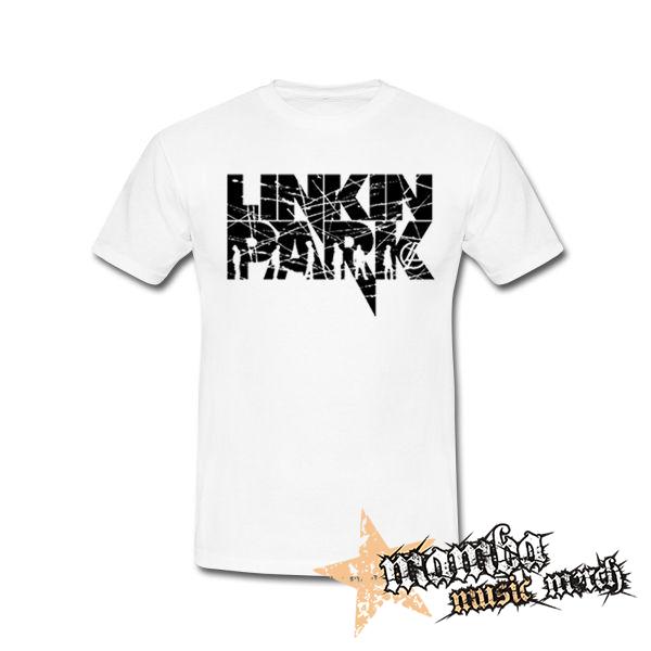 LINKIN PARK - Logo & Band - biele detské tričko
