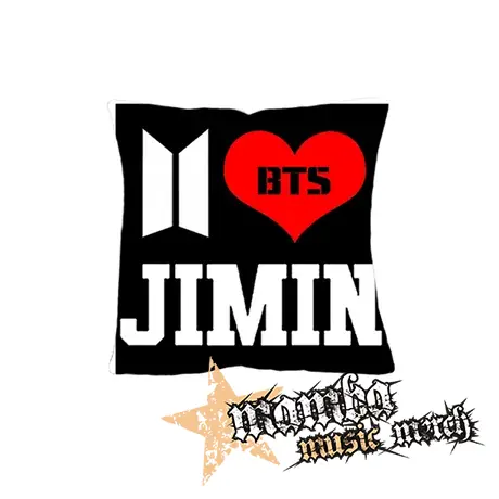 I LOVE JIMIN - Bangtan Boys - vankúš