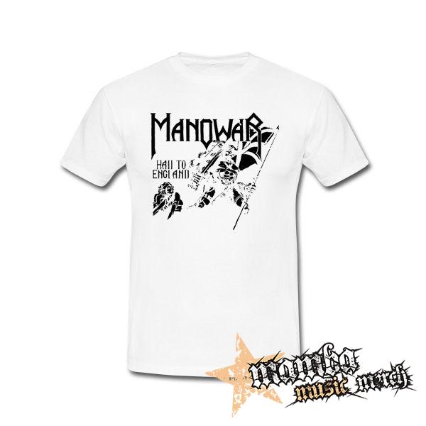 MANOWAR - Hail To England - biele detské tričko